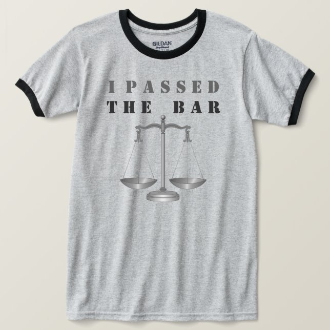 Passed the Bar T-Shirt (Design Front)