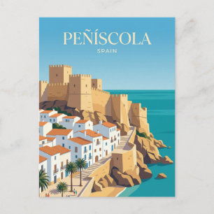 Passeig de la Drassana Spain Postcard