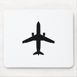 passenger Aeroplane Mouse Mat
