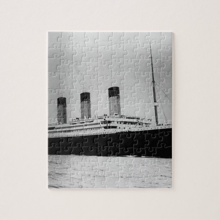 Passenger Liner Steamship RMS Titanic Jigsaw Puzzle | Zazzle.co.uk