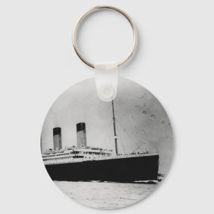 Passenger Liner Steamship RMS Titanic Key Ring