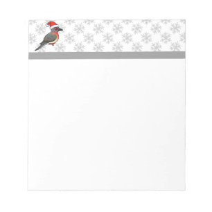 Passenger Pigeon Santa Notepad