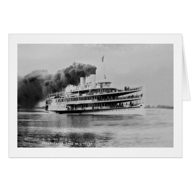 Passenger Steamer Tashmoo Great Lakes  Louis Pesha (Front Horizontal)