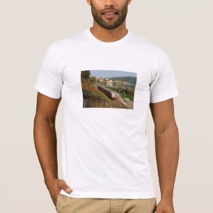 Passenger train in heart living at the Edersee T-Shirt