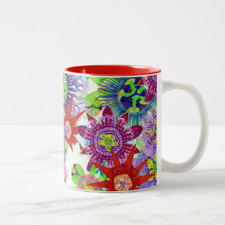 PASSIFLORA BRAZIL MIX Two-Tone COFFEE MUG