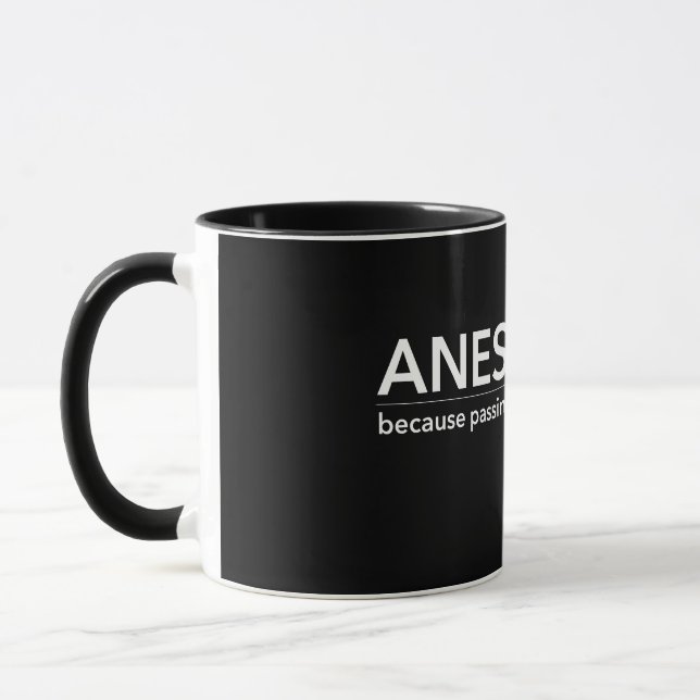Passing Gas Mug for Anaesthesia (Left)