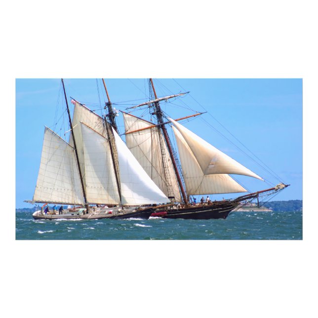 Passing North Dumpling Light Photo Print (Front)