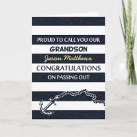 Passing Out Parade Navy Sailor Grandson Congrats