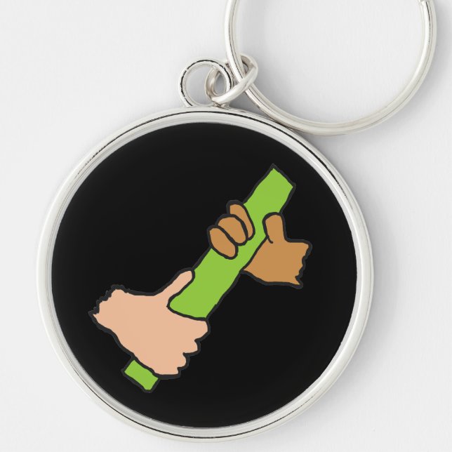 Passing The Baton Key Ring (Front)