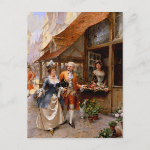 Passing the Flower Shop Postcard
