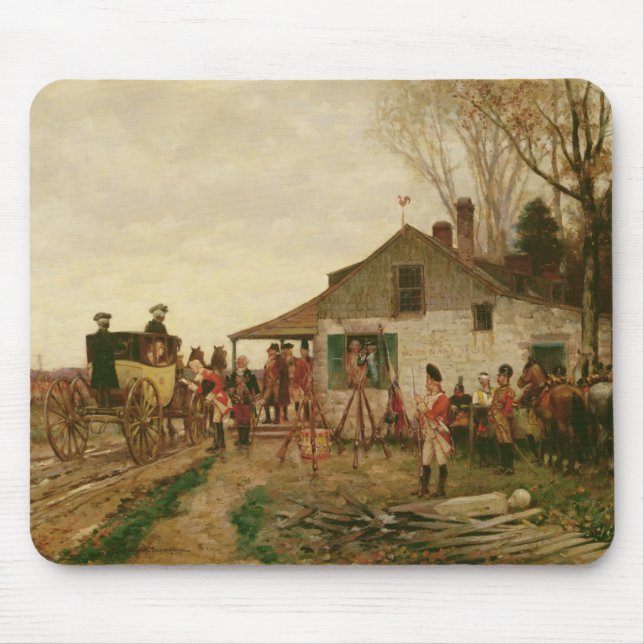 Passing the Outpost Mouse Mat (Front)
