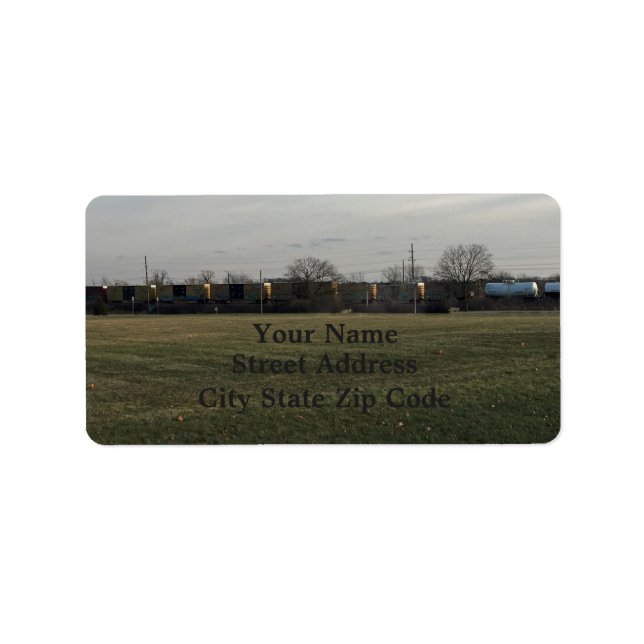 Passing Train Label (Front)