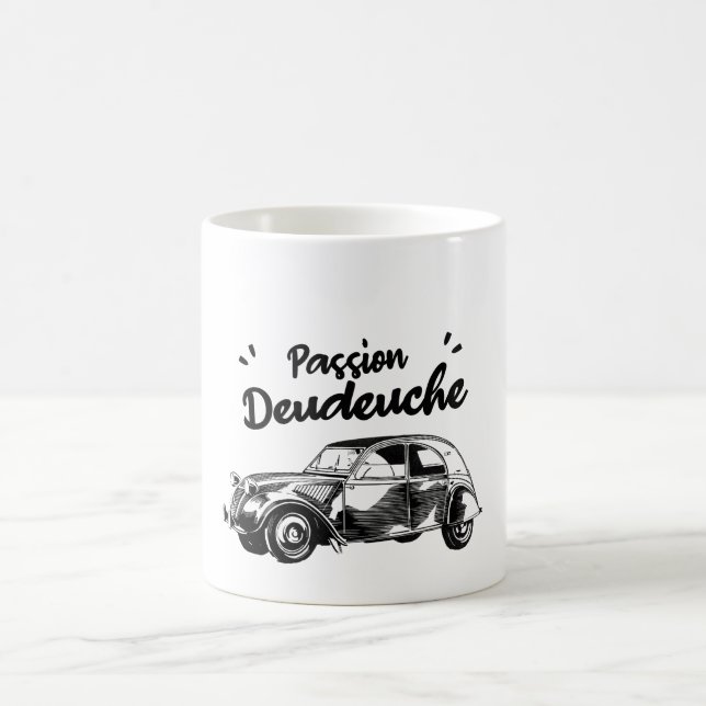  Passion de deudeuche - 2CV Coffee Mug (Center)