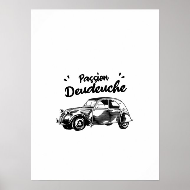 Passion deudeuche - 2CV Poster (Front)
