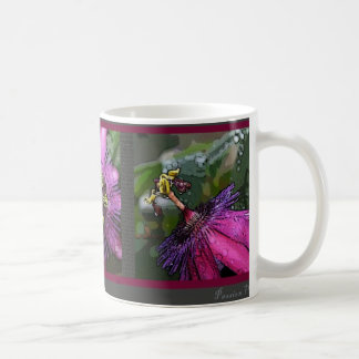 Passion Flower Art Mugs