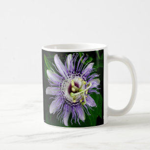 Passion flower coffee mug