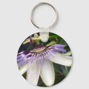 Passion Flower Key Ring