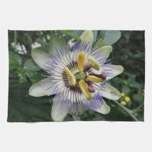 Passion Flower Kitchen Towel