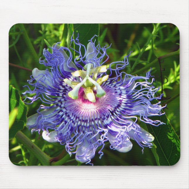 Passion Flower Mouse Mat (Front)