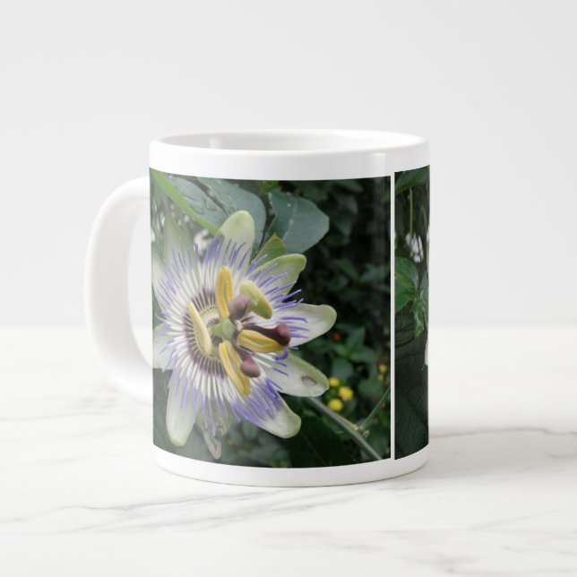 Passion Flower Mug (Front Left)