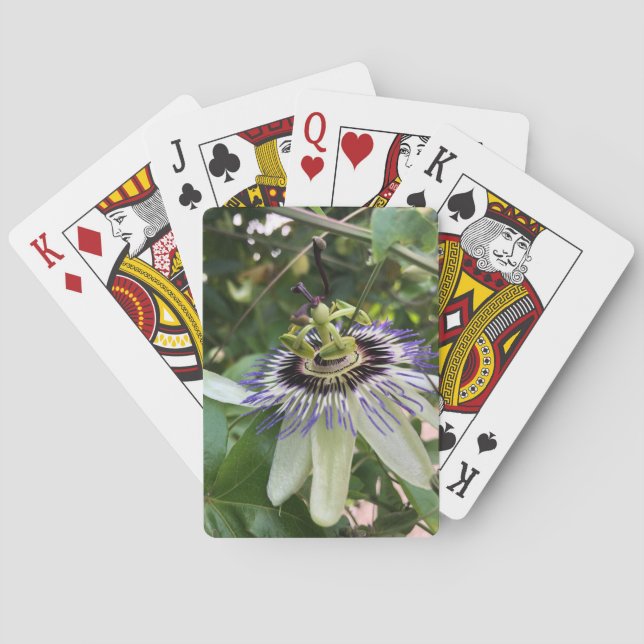 Passion Flower Playing Cards (Back)