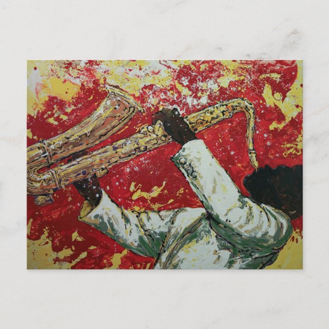 Passion Flower Postcard (Front)