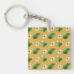 Passion Flower Vine Key Ring