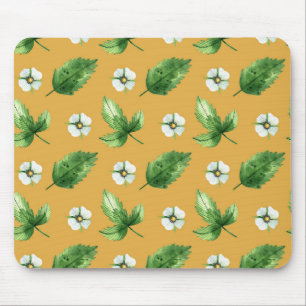 Passion Flower Vine Mouse Mat