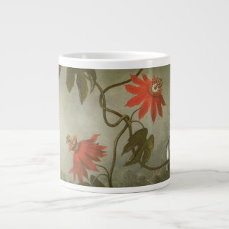 Passion Flowers and Hummingbirds by Martin J Heade Large Coffee Mug