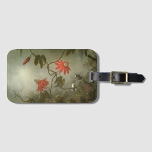 Passion Flowers and Hummingbirds by Martin J Heade Luggage Tag