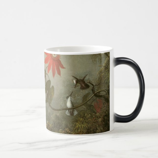 Passion Flowers and Hummingbirds Magic Mug (Right)
