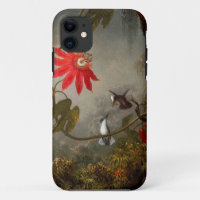 Passion Flowers with Hummingbirds Heade