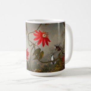 Passion Flowers with Hummingbirds Heade Coffee Mug