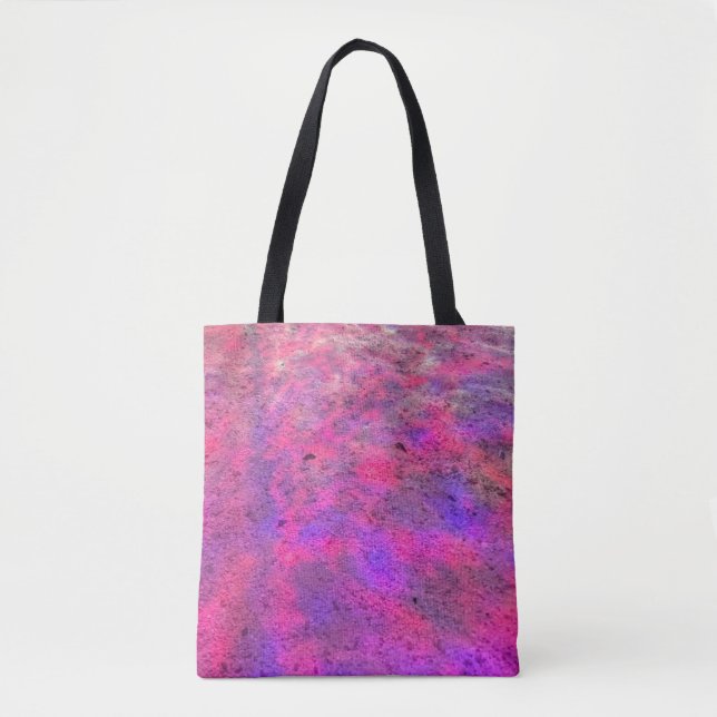Passion for Pink Patterns Tote Bag (Front)