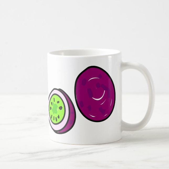 passion fruit coffee mug (Right)
