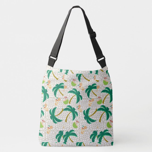 Passion Fruit Drink with Coconut Water Crossbody Bag (Front)