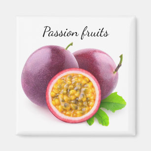 Passion fruits magnet