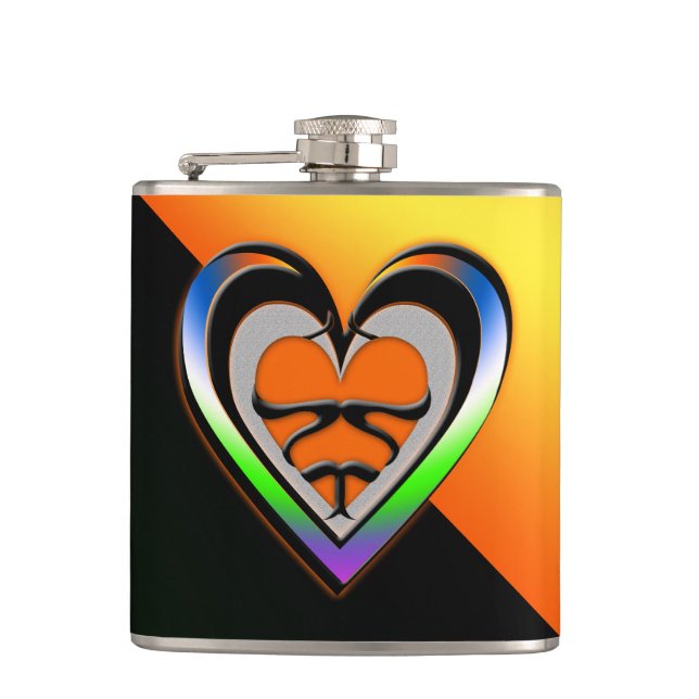 Passion Hip Flask (Front)