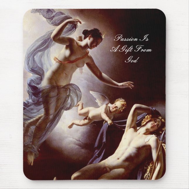 PASSION IS A GIFT FROM GOD MOUSE MAT (Front)