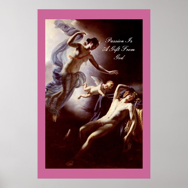 PASSION IS A GIFT FROM GOD POSTER (Front)