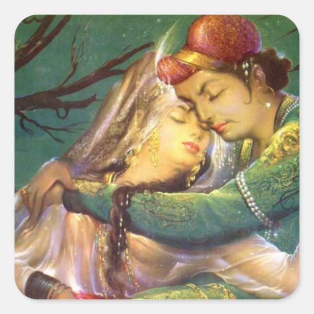 PASSION IS A GIFT FROM GOD SQUARE STICKER (Front)
