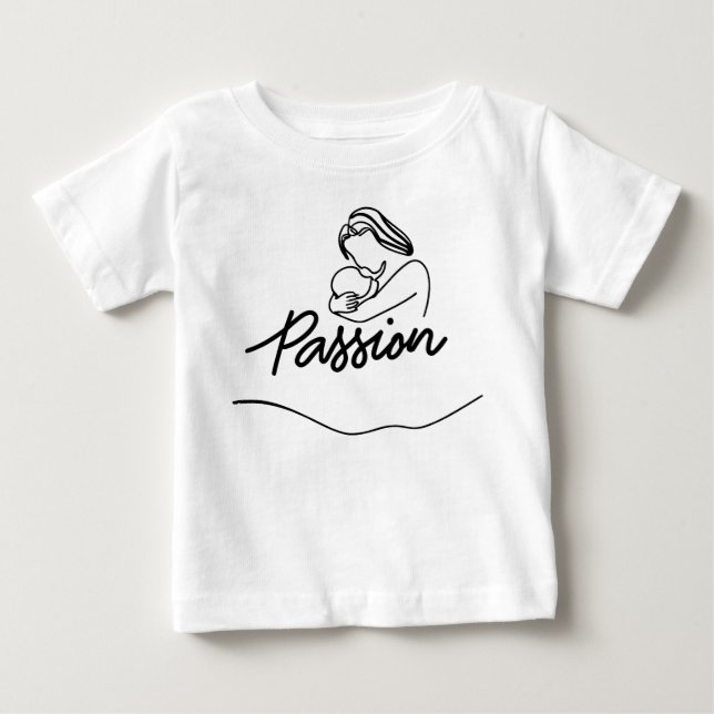 passion mum baby T-Shirt (Front)