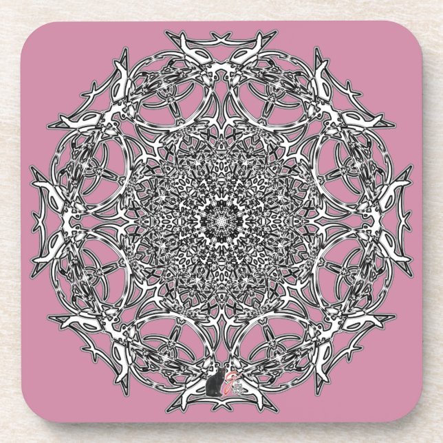Passion Octa Glyph Dawn Coaster (Front)