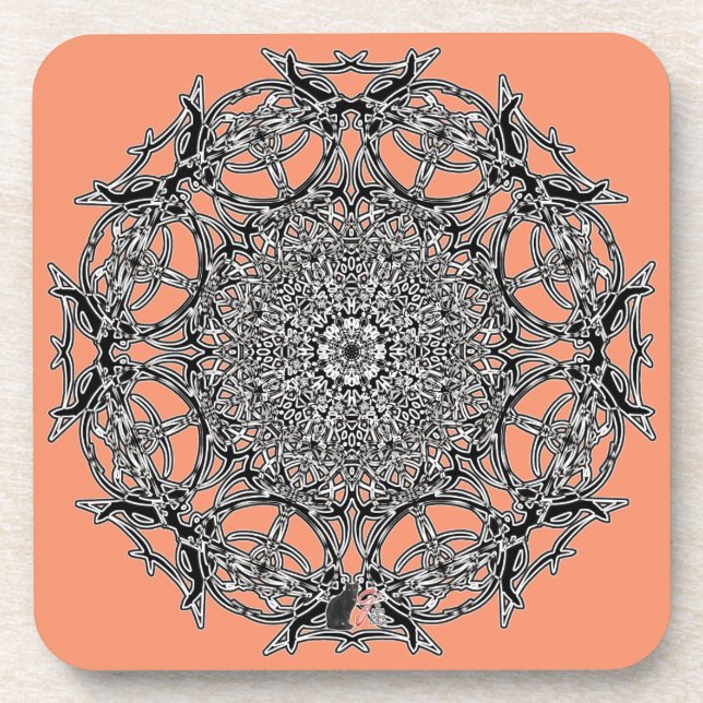 Passion Octa Glyph Dusk Coaster (Front)