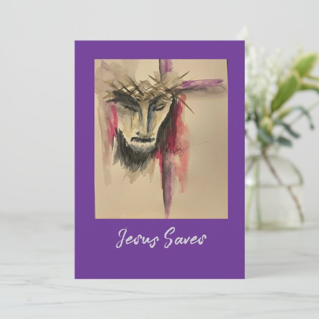 Passion of Christ Notecard (Standing Front)