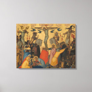 Passion of Jesus Christ Crucifixion Painting Canvas Print