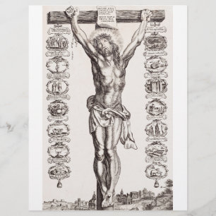 Passion of Jesus crucifixion of Christ Flyer