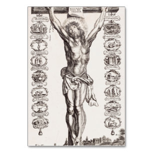 Passion of Jesus crucifixion of Christ Table Number