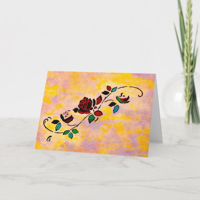 Passion Pieces Greeting Card (Front)