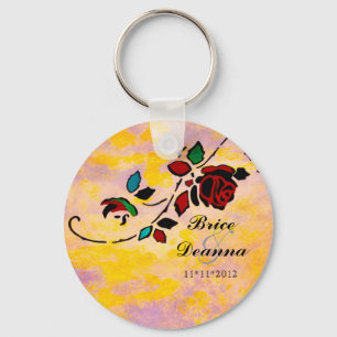 Passion Pieces Wedding Favor Keychain